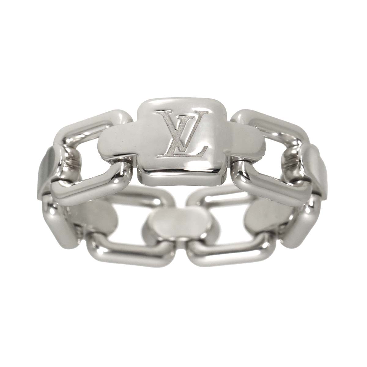 Berg Chain Ring 18K WG 750 size48 4.75-5(US)