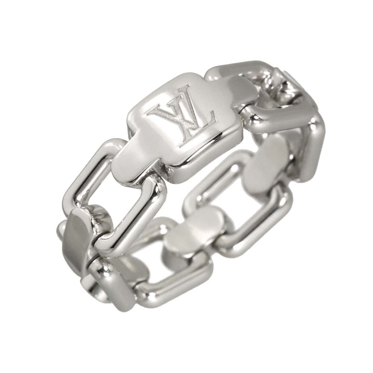 Berg Chain Ring 18K WG 750 size48 4.75-5(US)