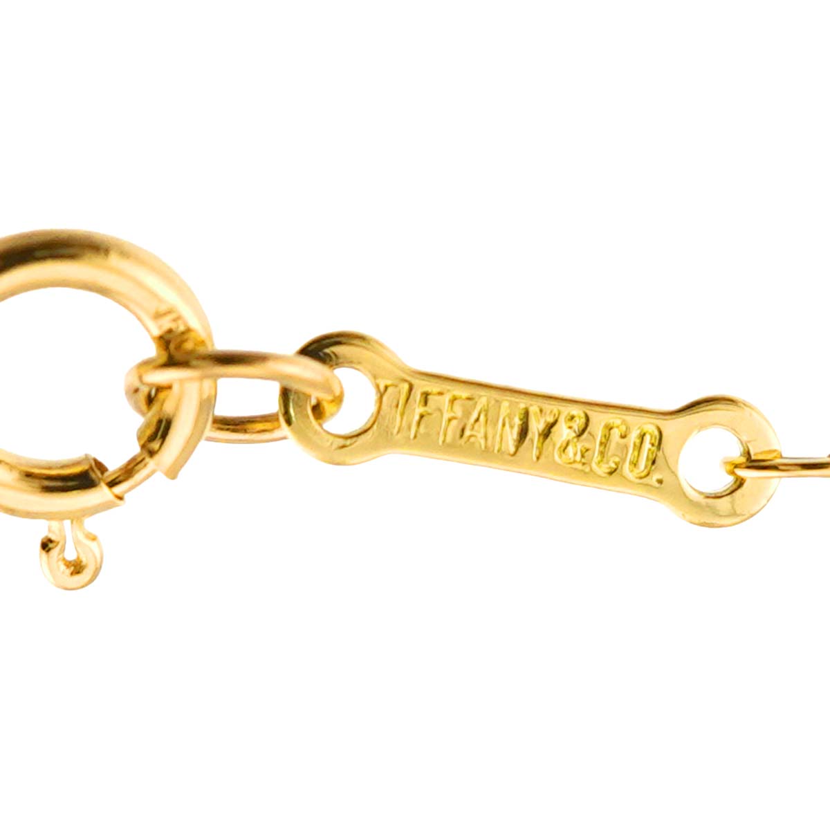 Bean Necklace 18K Yellow Gold 750