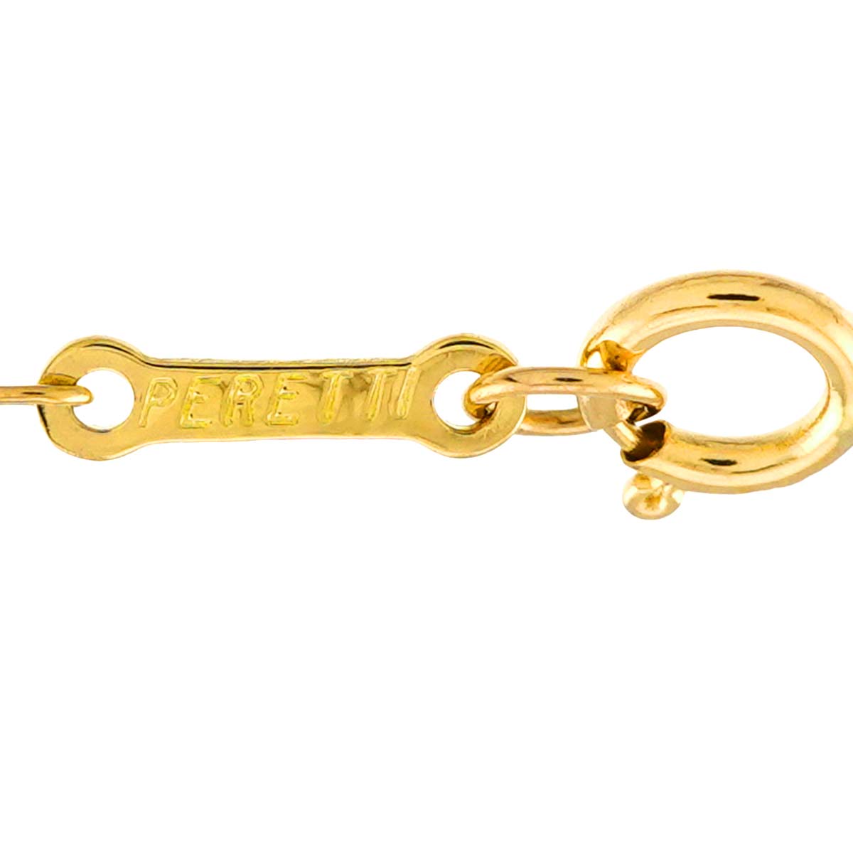 Bean Necklace 18K Yellow Gold 750