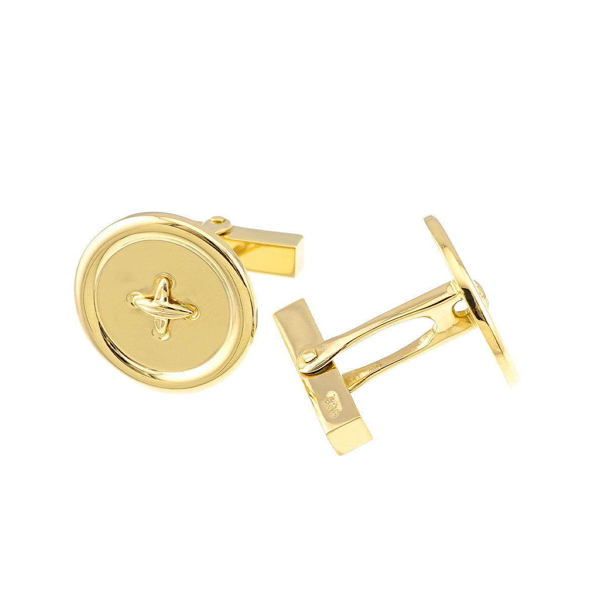 cuff links 14K Yellow Gold 585