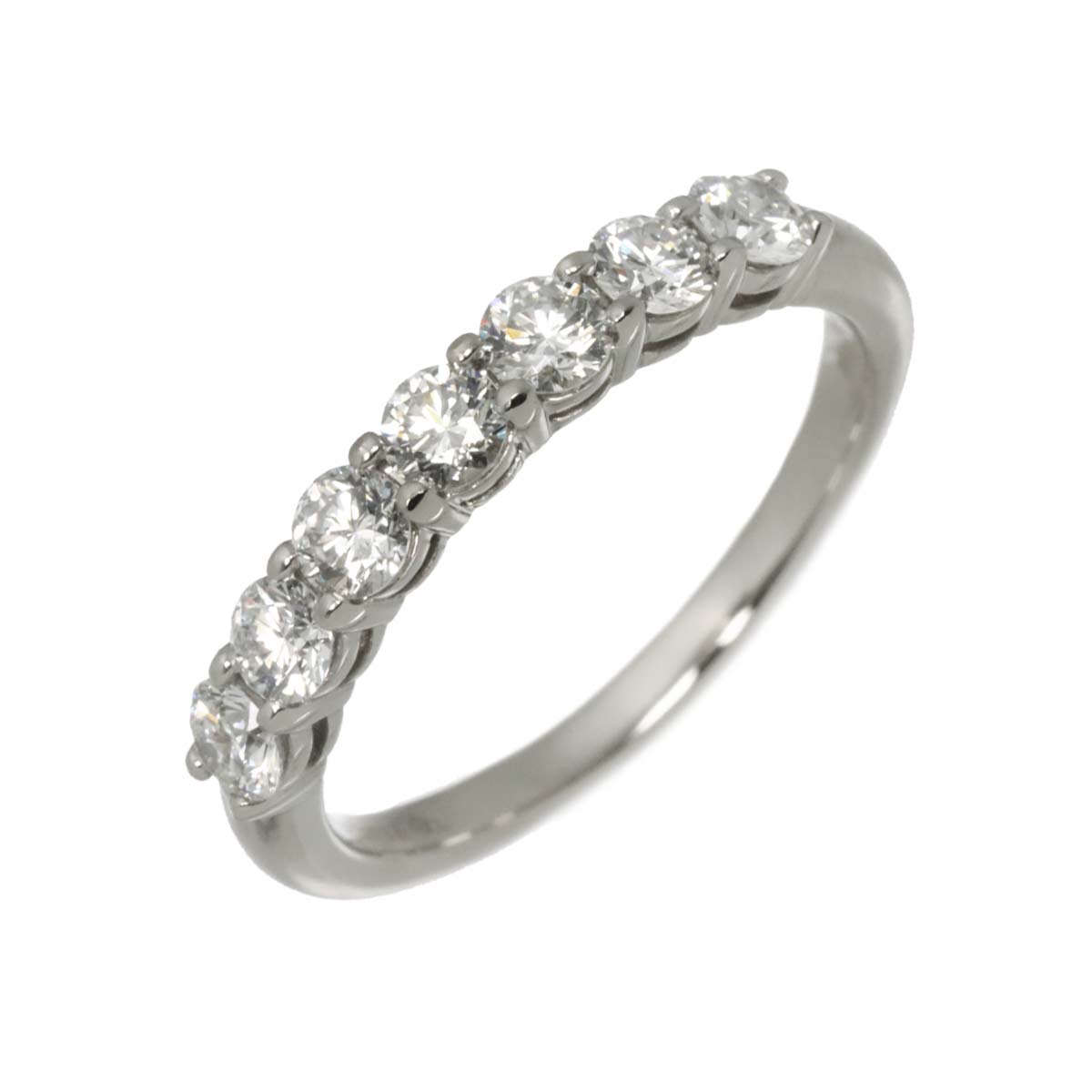 Half Diamond Ring Platinum size5-5.25(US)