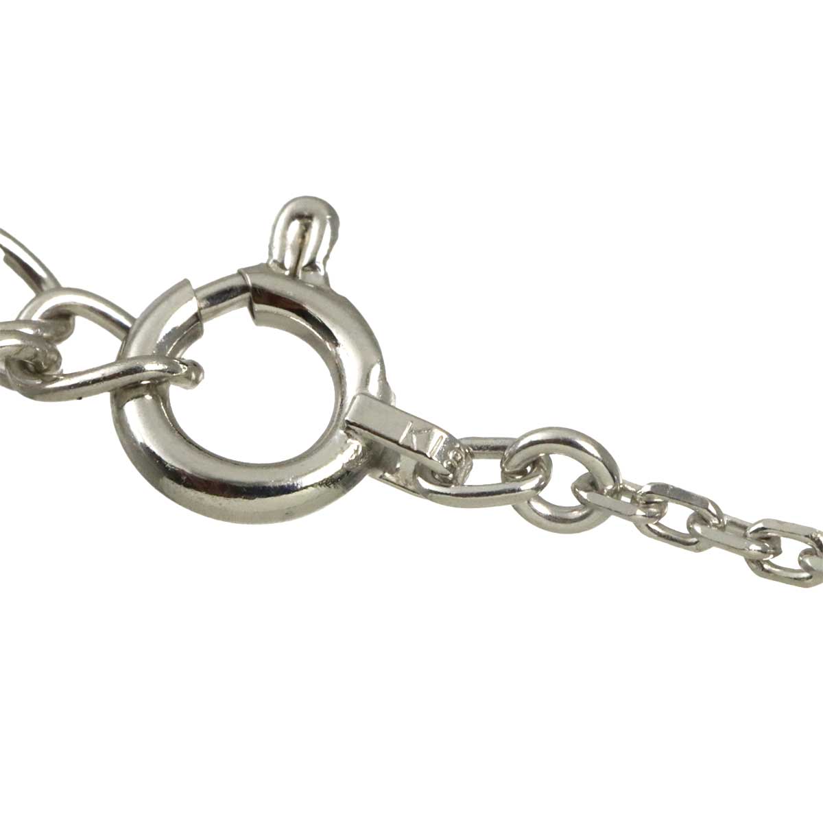 Akoya Pearl 6.5mm Diamond Necklace 18K White Gold 750