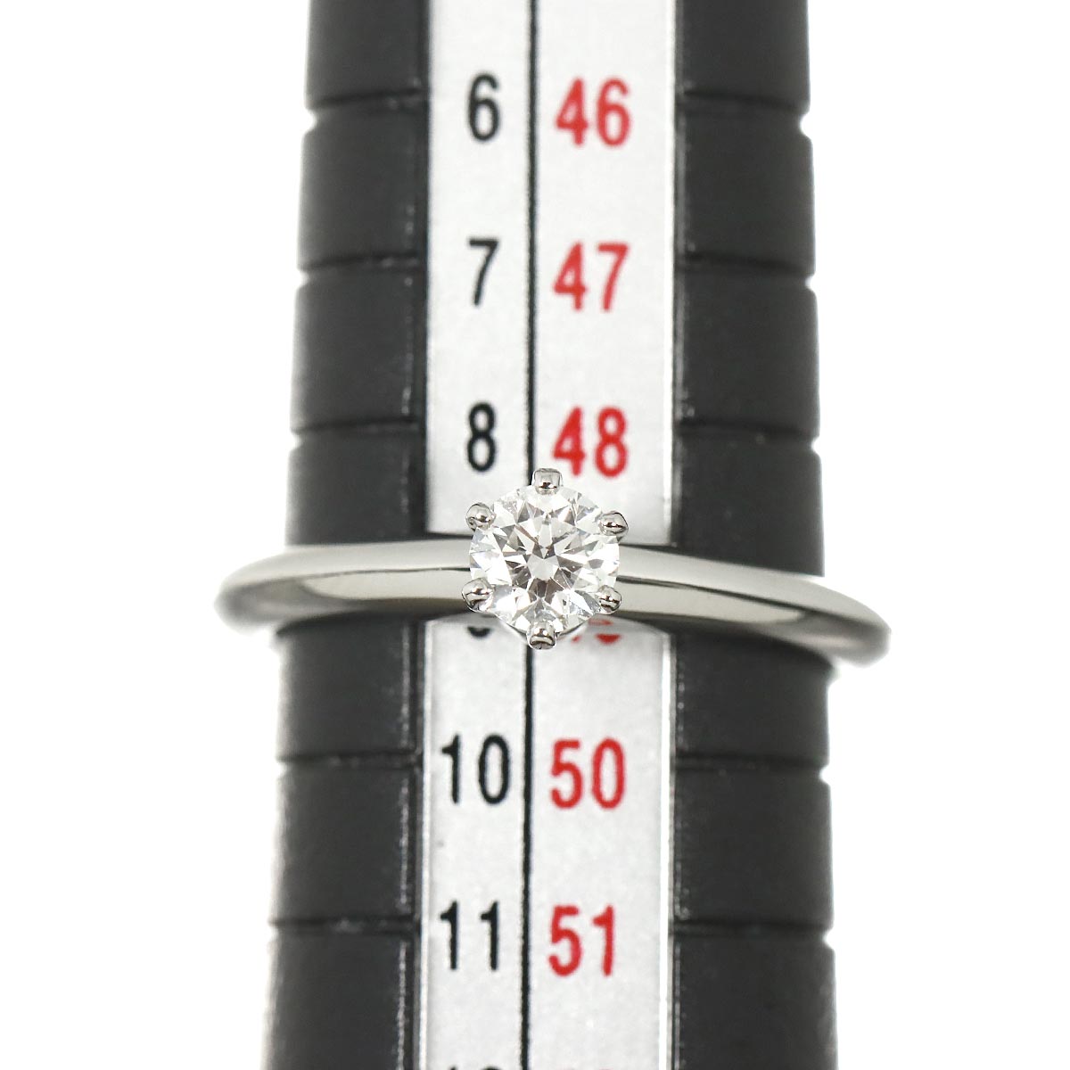 Diamond 0.25ct F/VS2/3EX Ring Pt 4.75-5(US)