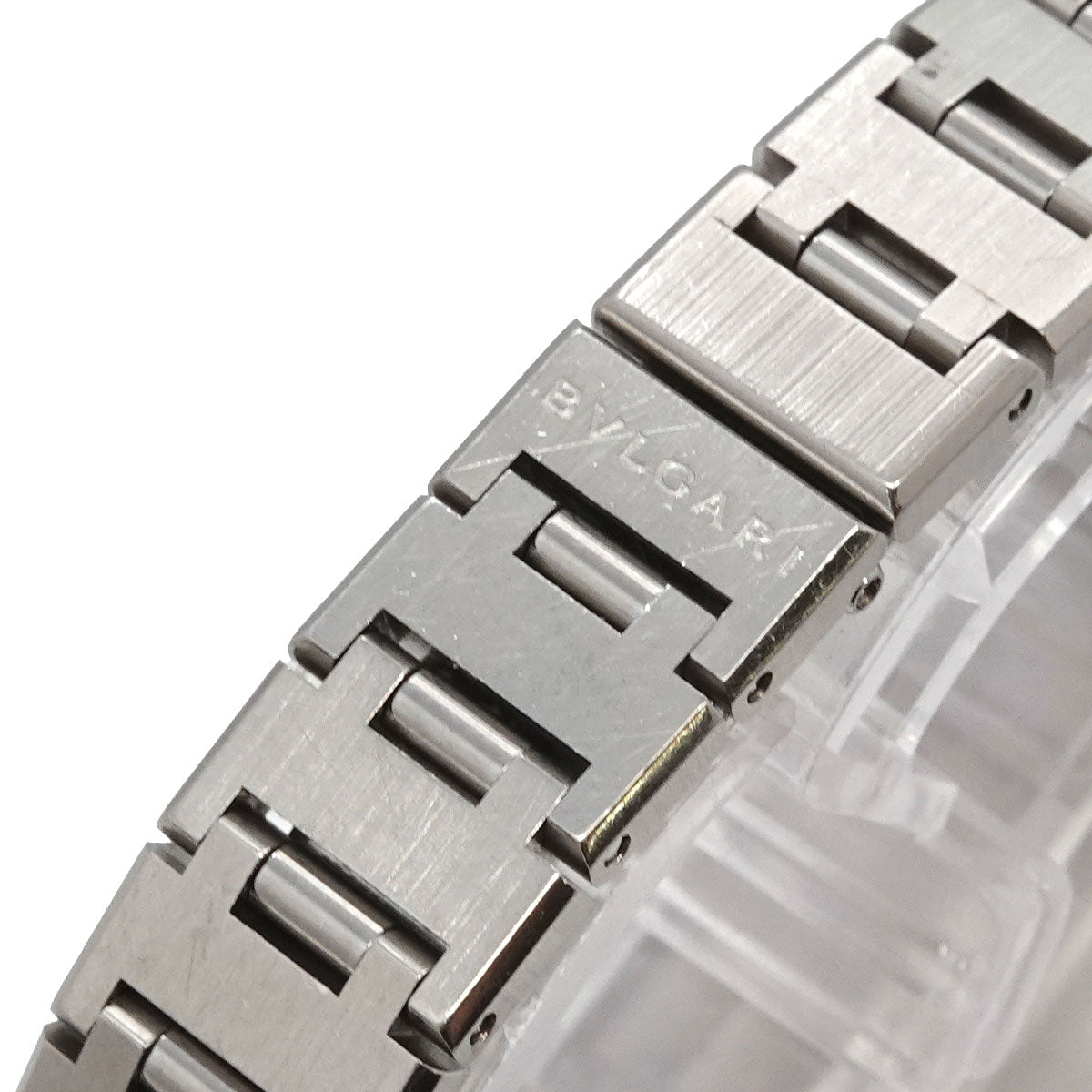 BVLGARIBVLGARI BB23SS 12P Diamond Quartz Black Dial Ladies