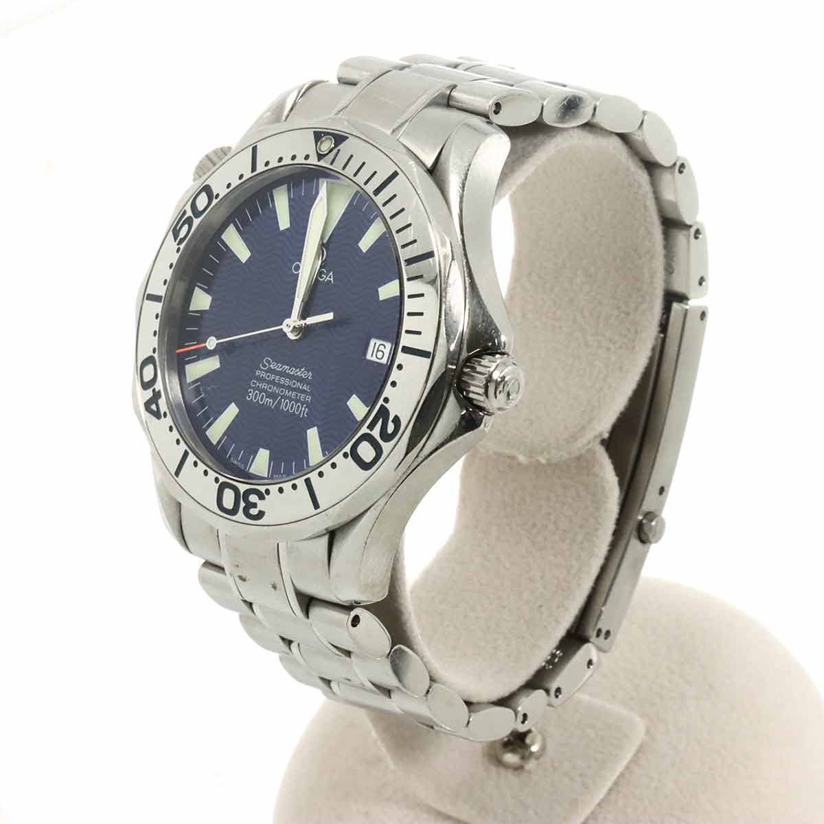 Seamaster Professional 300 2255 80 Mens Watch Date Blue Dial