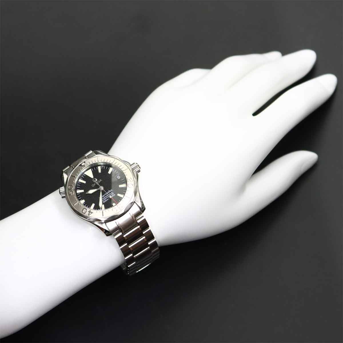 Seamaster 300 2236 50 WG Automatic Black Dial Boys Watch