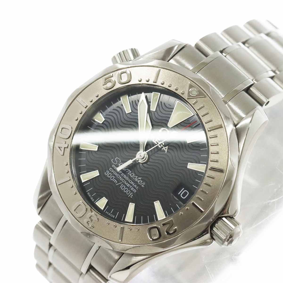 Seamaster 300 2236 50 WG Automatic Black Dial Boys Watch