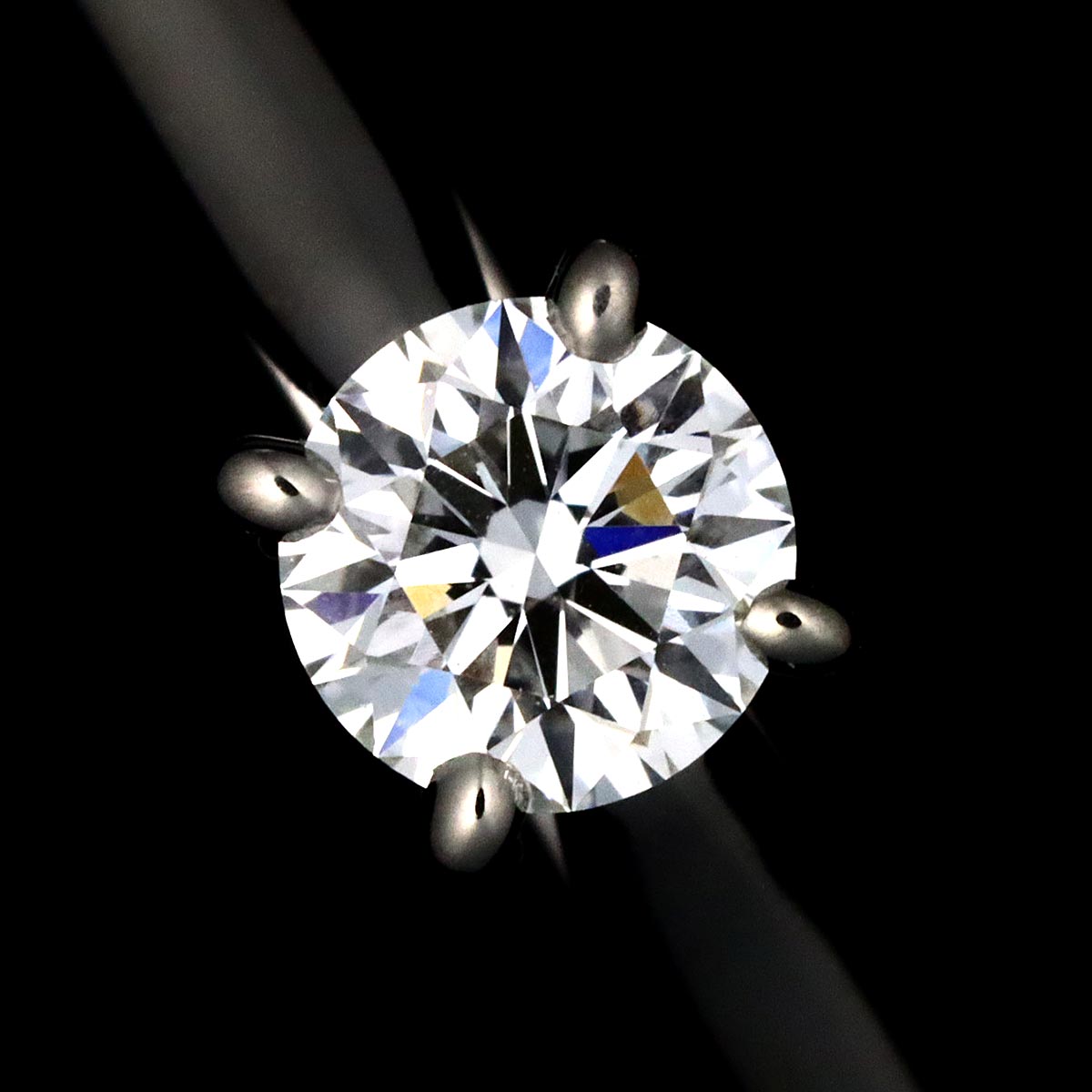 Diamond 0.24ct E/VVS1/3EX Ring Platinum size46 3.75(US)