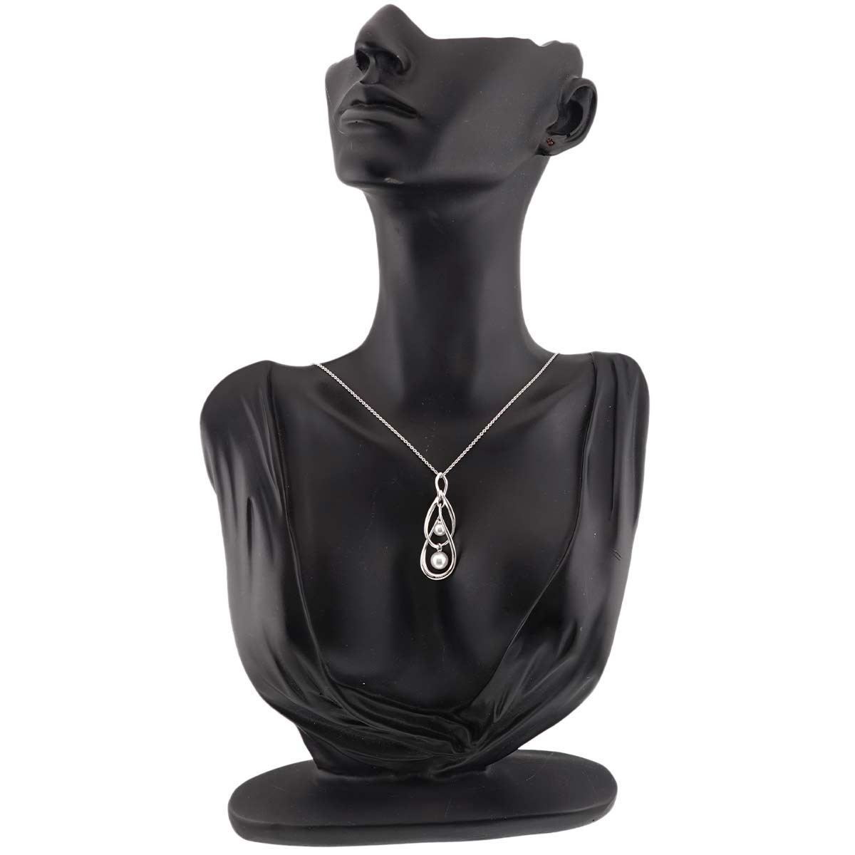 Akoya Pearl 7.0-5.4mm Necklace 18K White Gold 750