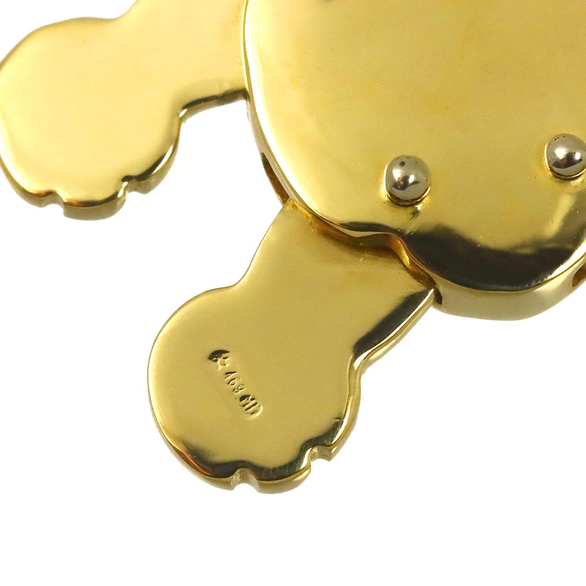 Diamond Pendant Top K18 Yellow Gold 750