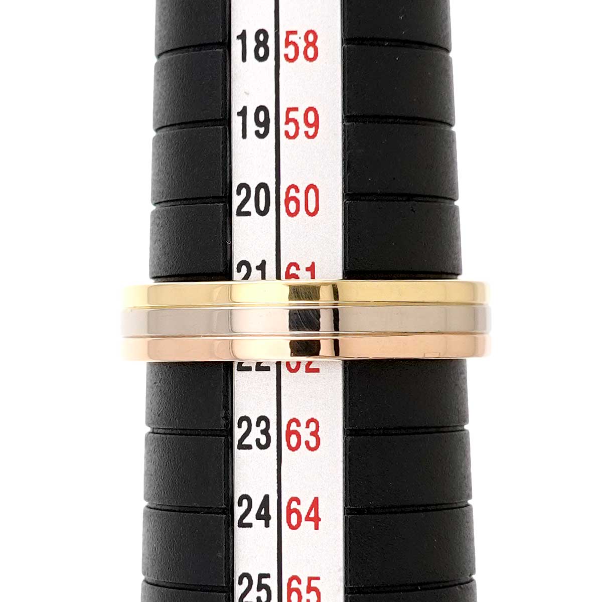 Vendome Ring 18K YG WG PG 750 size62 9.75-10(US)