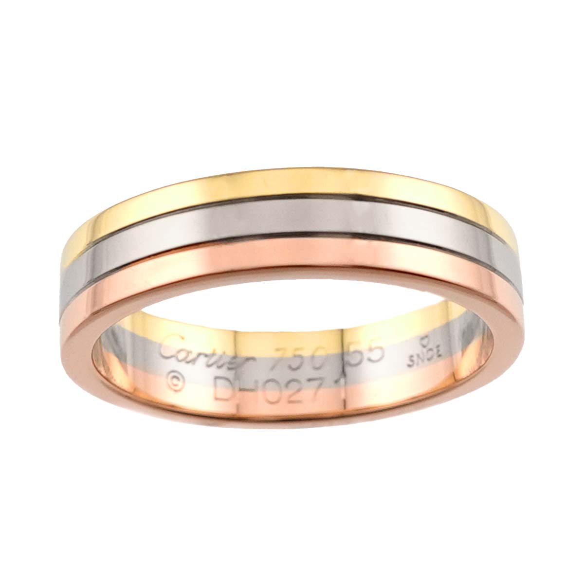 Vendome Ring 18K YG WG PG 750 size55 6.75-7.25(US)