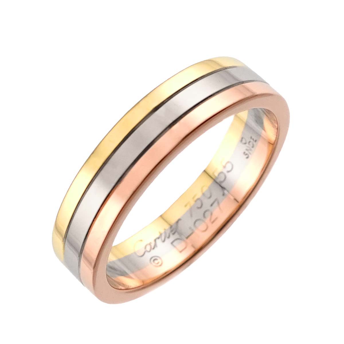 Vendome Ring 18K YG WG PG 750 size55 6.75-7.25(US)