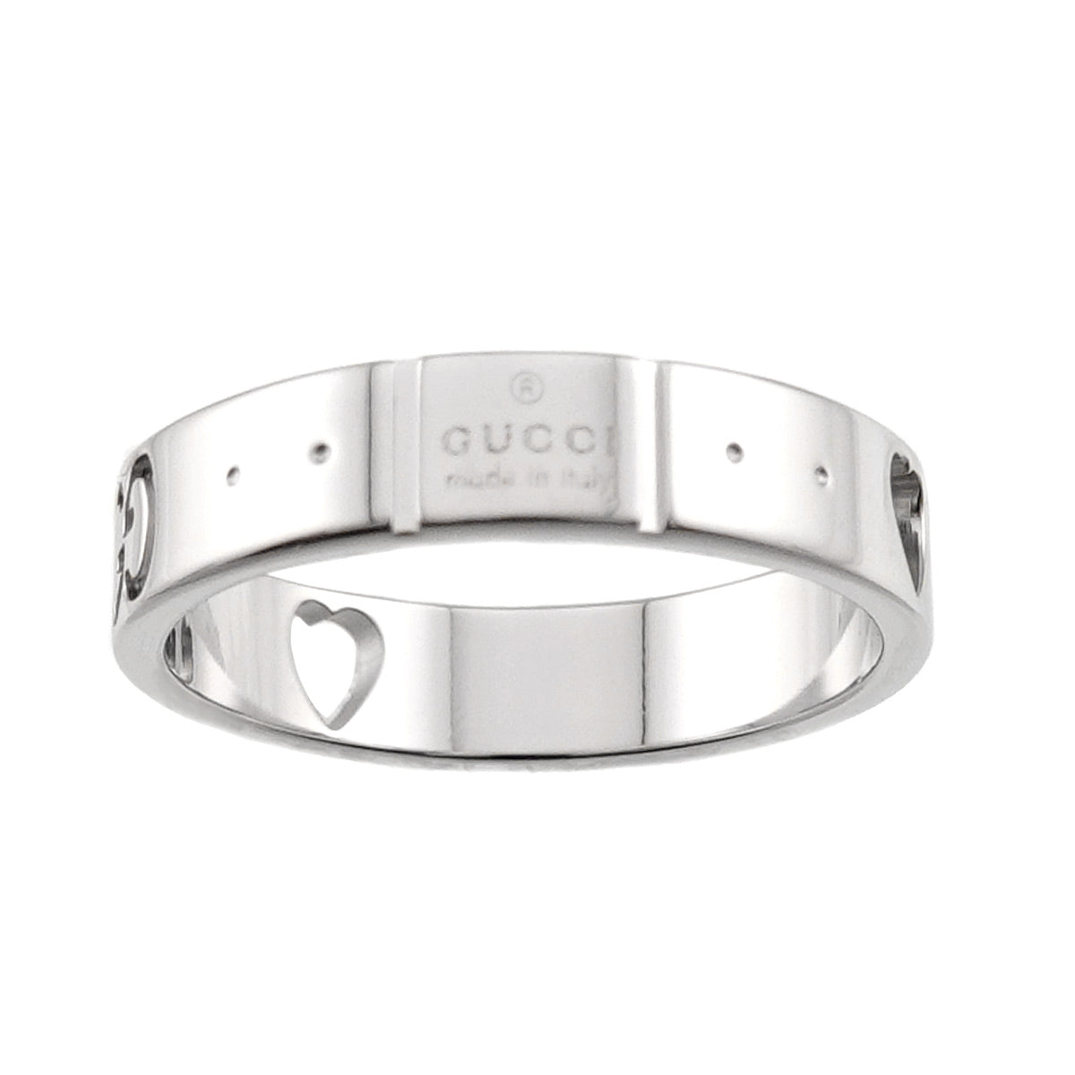 Icon Ring 18K WG White Gold 750 Size10 5-5.25(US)