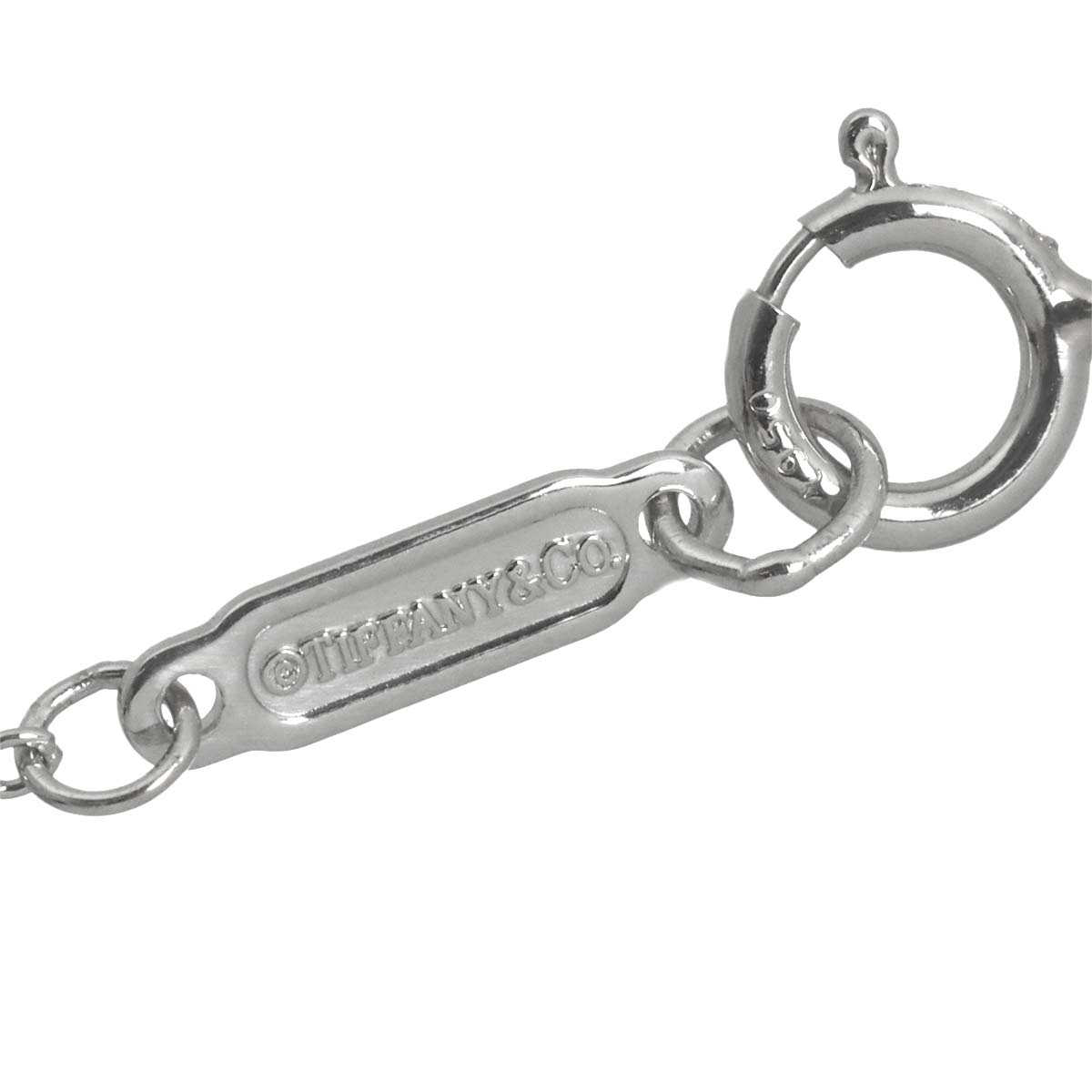 Horseshoe Diamond Necklace Platinum
