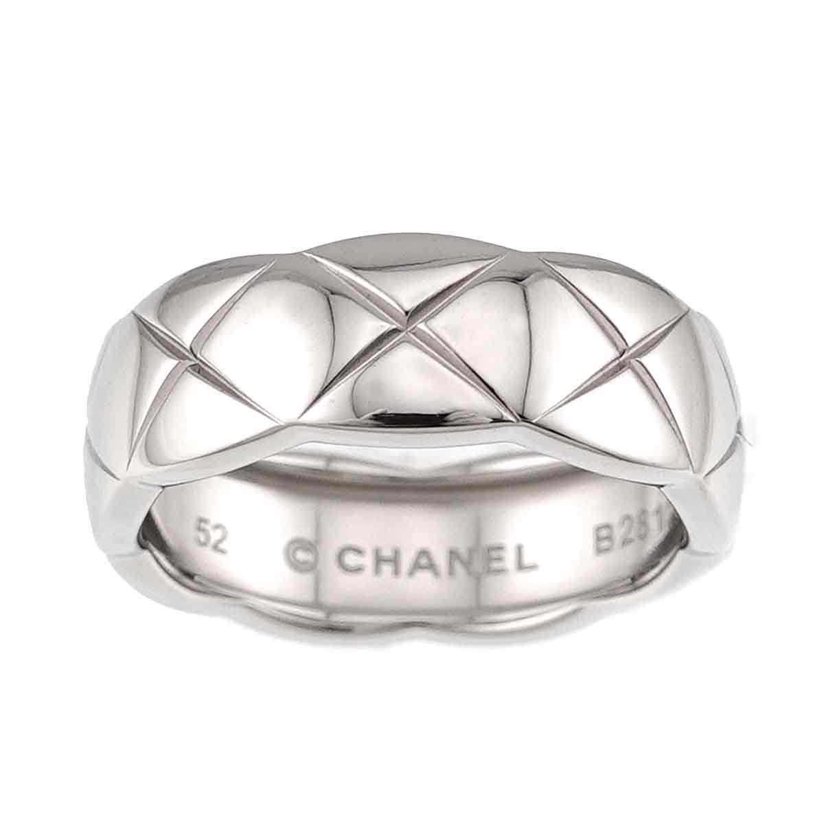 Coco Crush MM Ring 18K WG 750 size52 6(US)