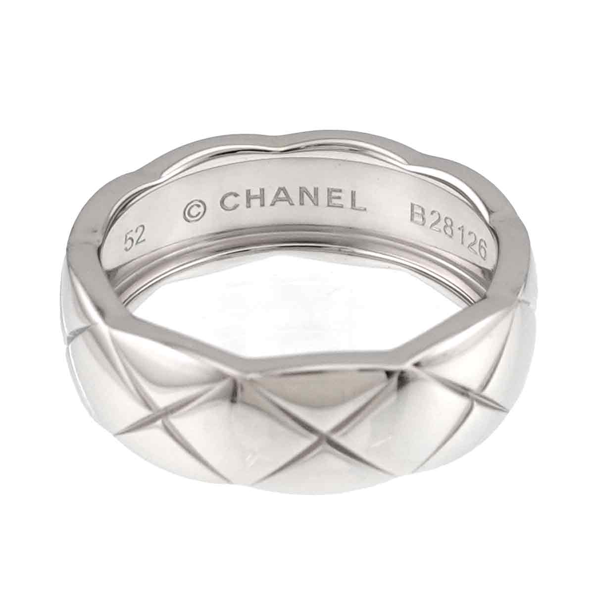 Coco Crush MM Ring 18K WG 750 size52 6(US)