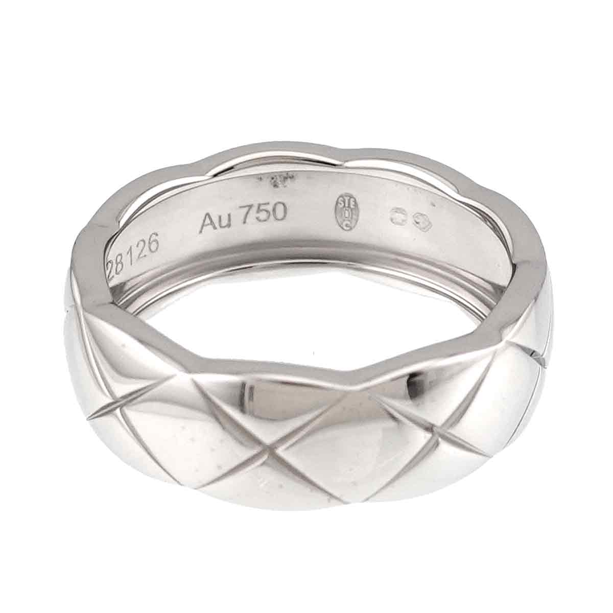 Coco Crush MM Ring 18K WG 750 size52 6(US)