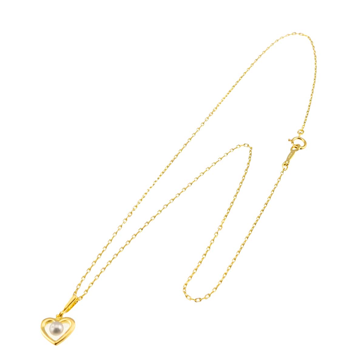 Baby Pearl 3.3mm Necklace 18K Yellow Gold 750