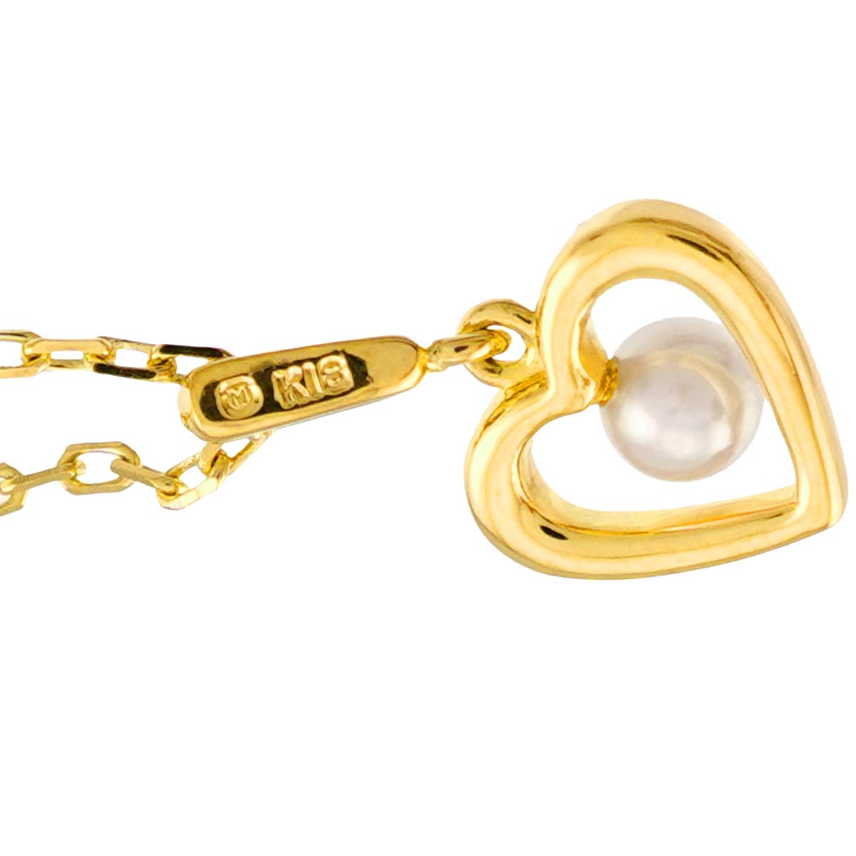 Baby Pearl 3.3mm Necklace 18K Yellow Gold 750