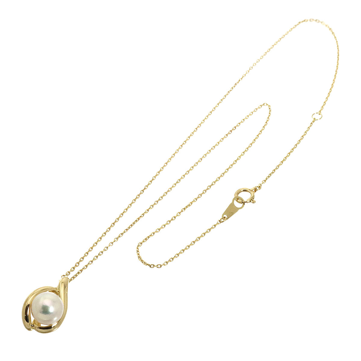 Akoya Pearl 8.3mm Necklace 18K YG 750
