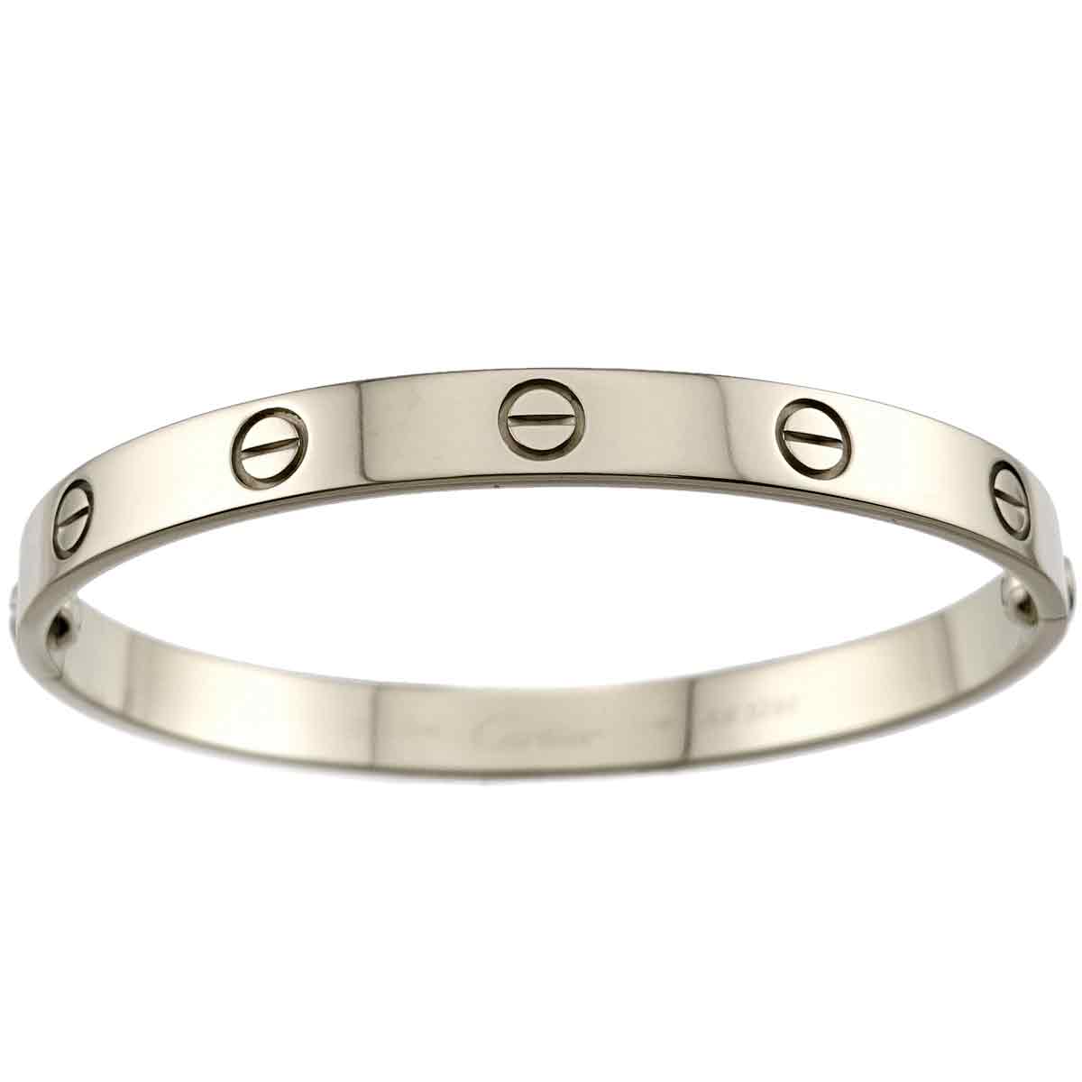 Love Bracelet Bangle 18K WG 750 Size17