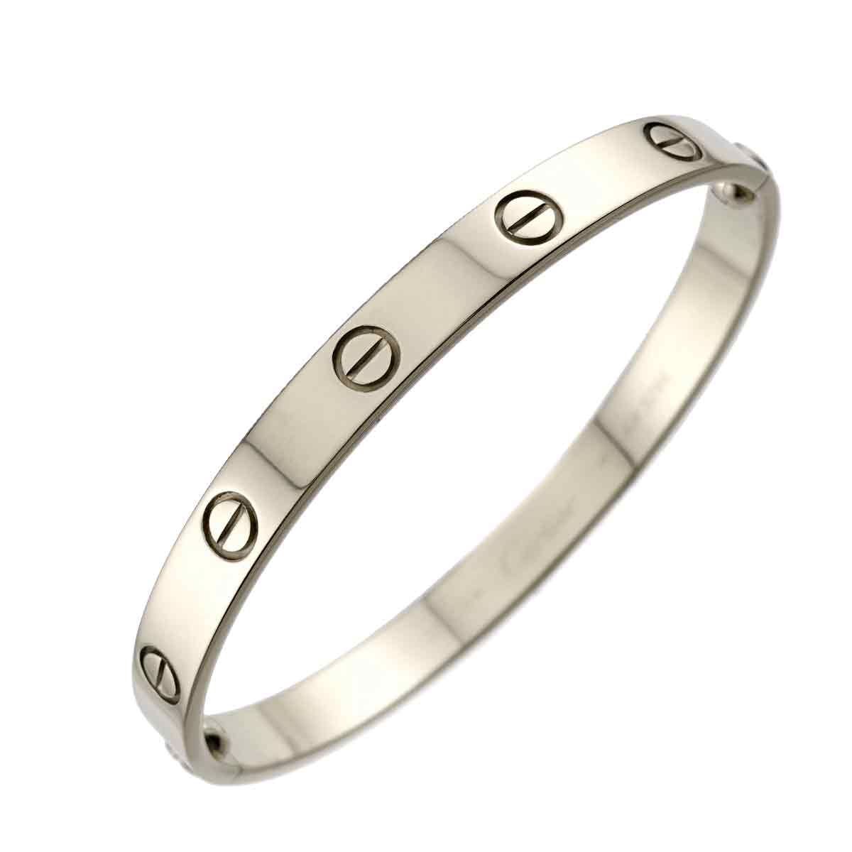 Love Bracelet Bangle 18K WG 750 Size17
