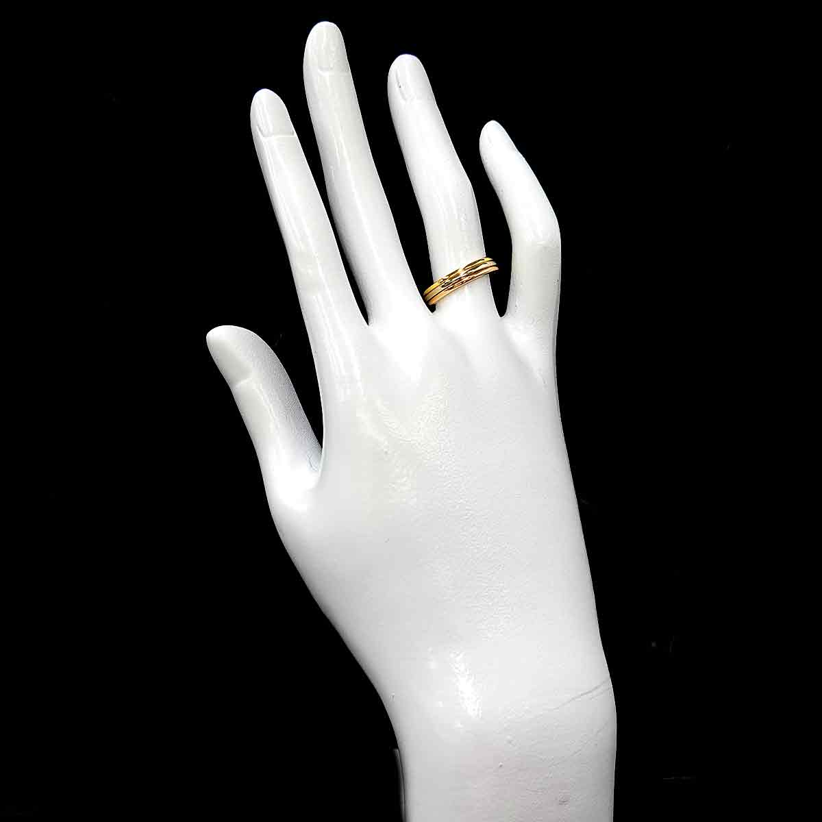 Vendome Ring 18K YG WG PG 750 size52 5.75-6(US)