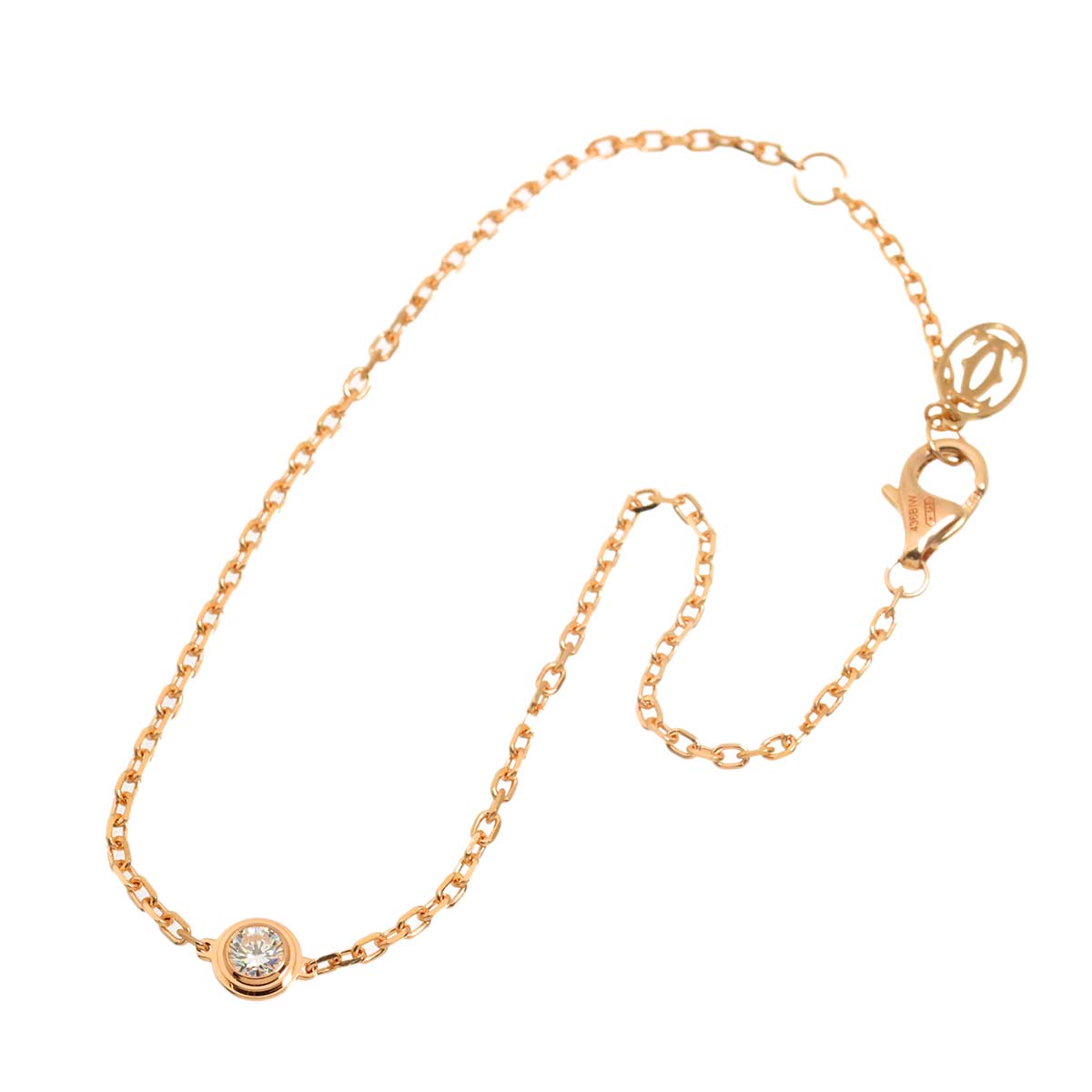 d Amour Diamond MM Bracelet 18K Pink Gold 750