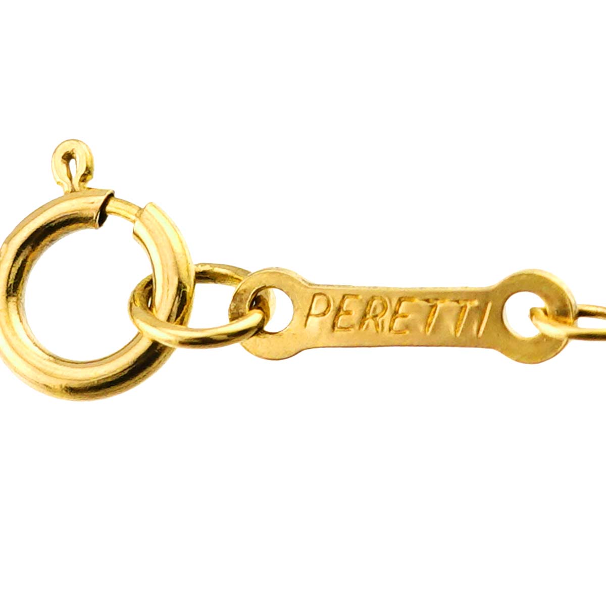 Open Heart Necklace 18K Yellow Gold 750