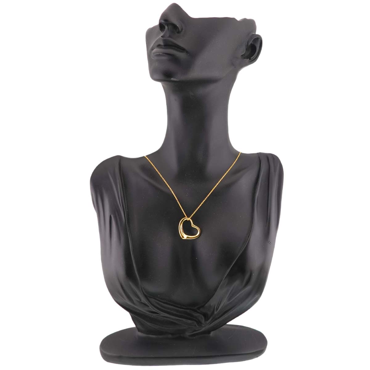 Open Heart Necklace 18K Yellow Gold 750