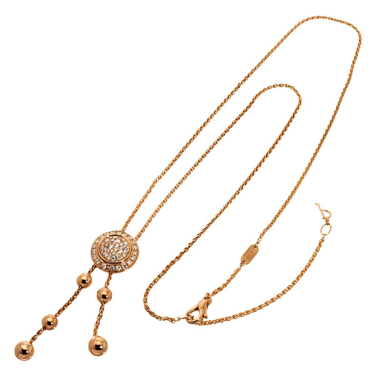 Possession Diamond Necklace 18K Pink Gold 750