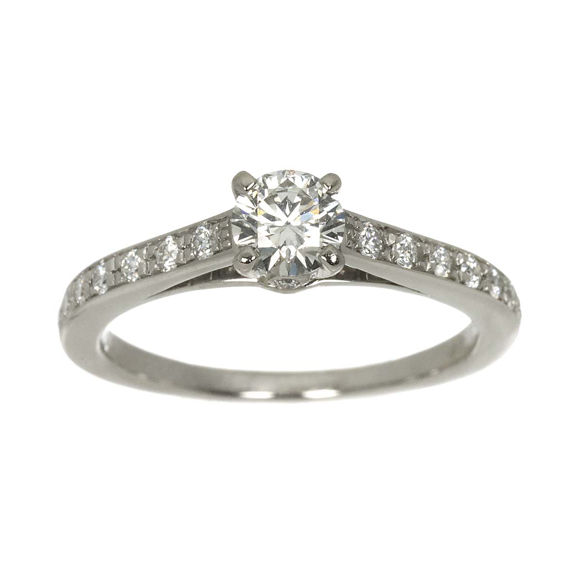 Diamond Ring Platinum Size48 4-4.5(US)
