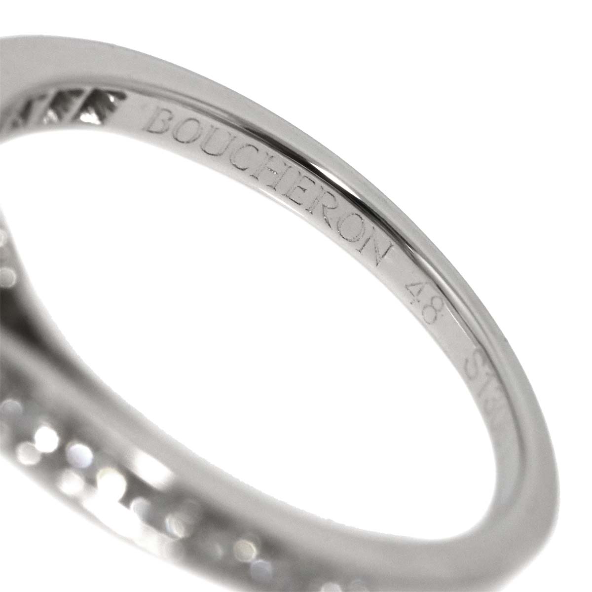 Diamond Ring Platinum Size48 4-4.5(US)