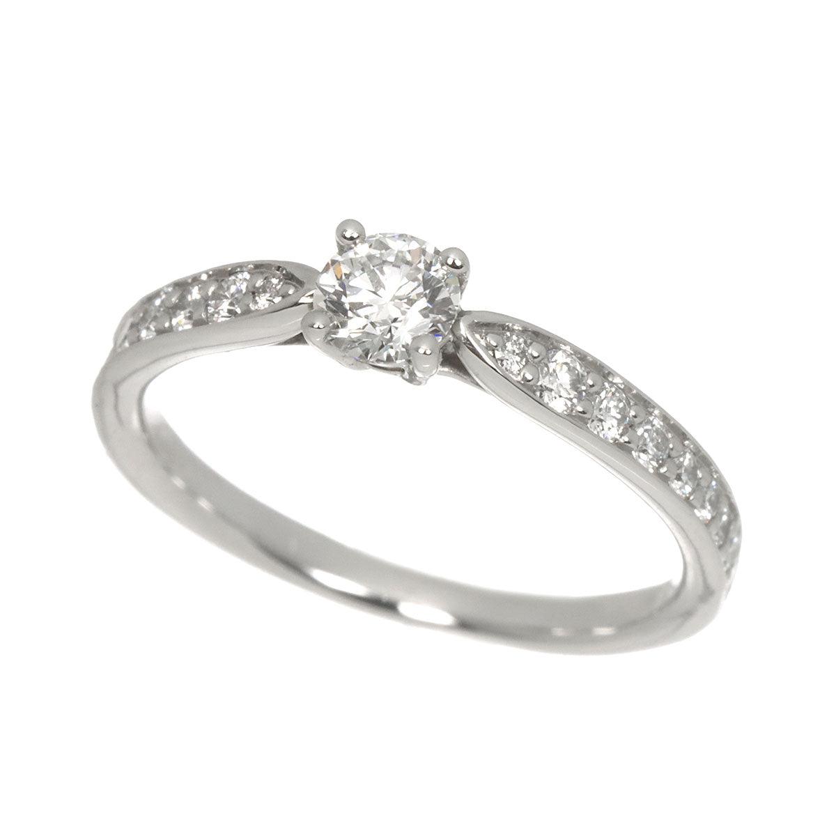 Harmony Diamond 0.24ct Ring Pt Size4.75-5(US)