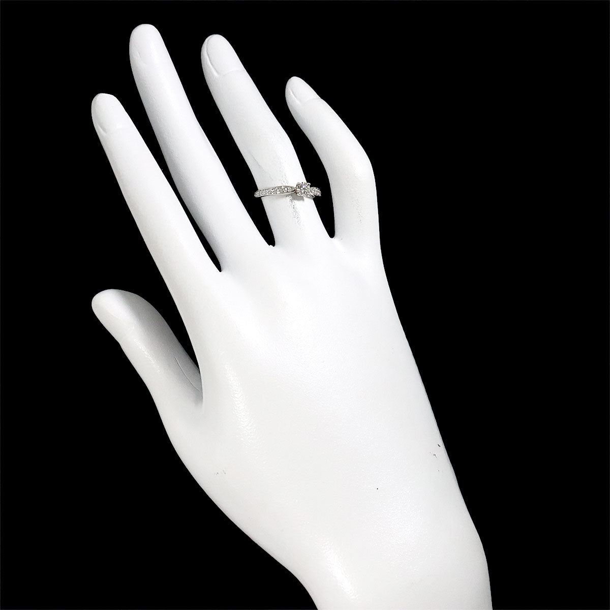 Harmony Diamond 0.24ct Ring Pt Size4.75-5(US)