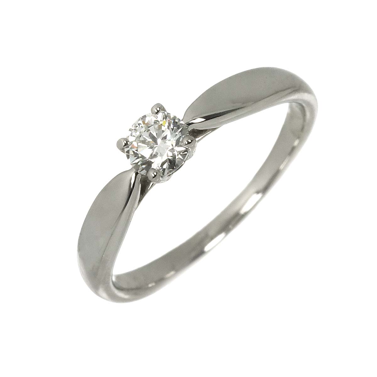 Harmony Ring Diamond 0.24ct Pt Platinum size4.75-5(US)