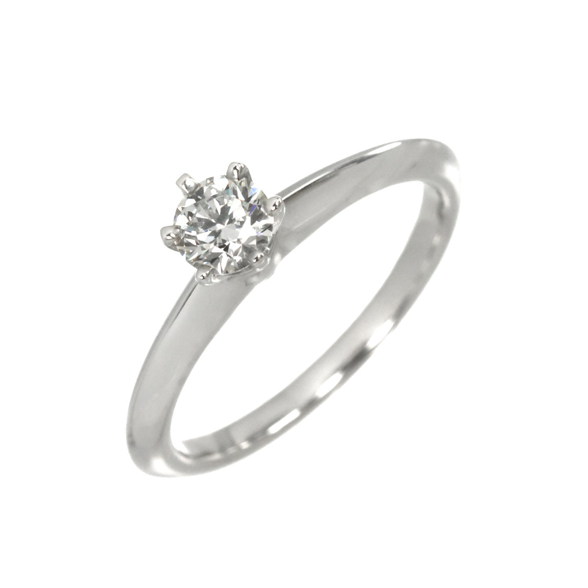 Diamond 0.30ct Ring Pt Platinum size4.75-5(US)
