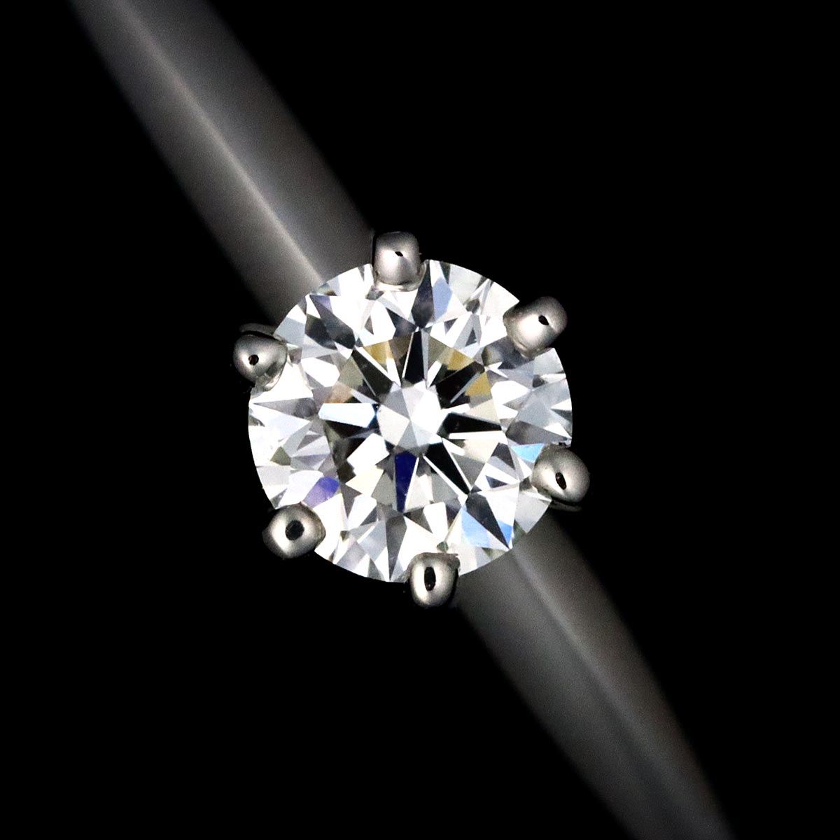 Diamond 0.19ct Ring Pt Platinum Size5.75-6(US)