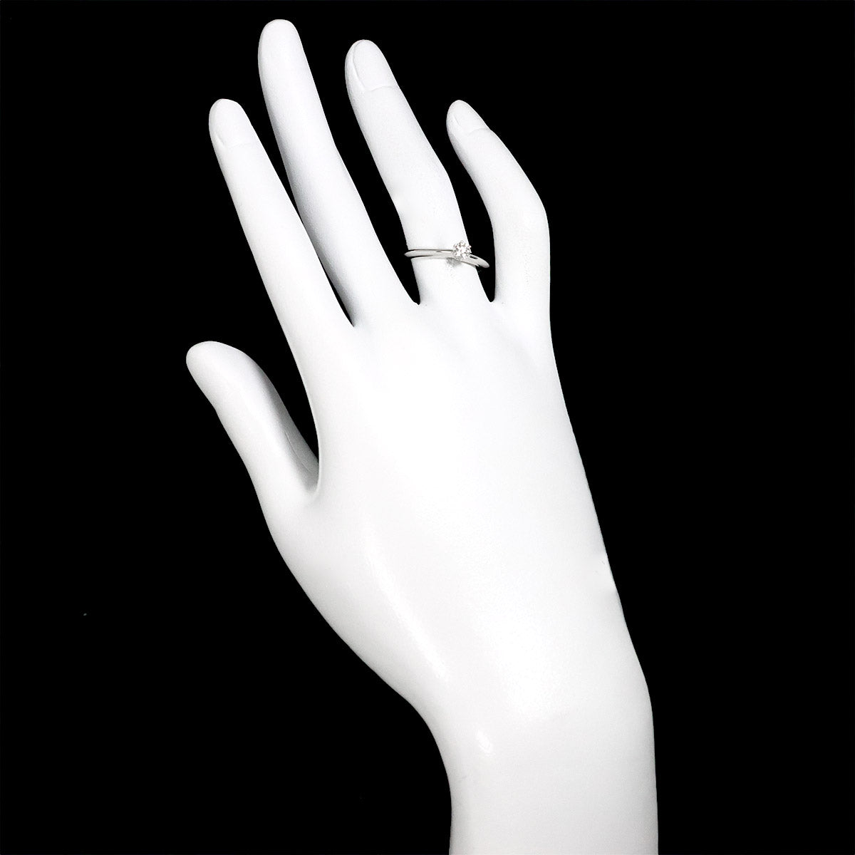 Diamond 0.19ct Ring Pt Platinum Size5.75-6(US)
