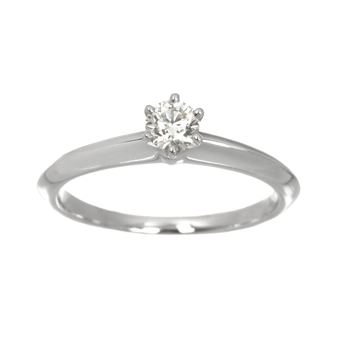 Diamond 0.22ct I/VVS1/3EX Ring Platinum Size5.5-5.75(US)