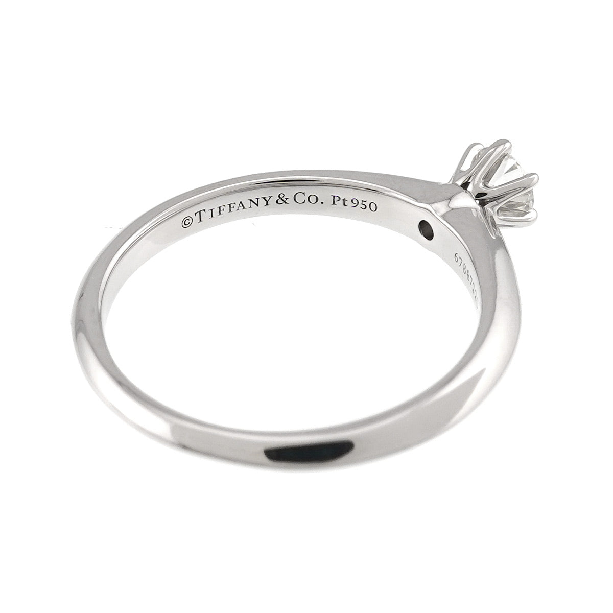 Diamond 0.22ct I/VVS1/3EX Ring Platinum Size5.5-5.75(US)