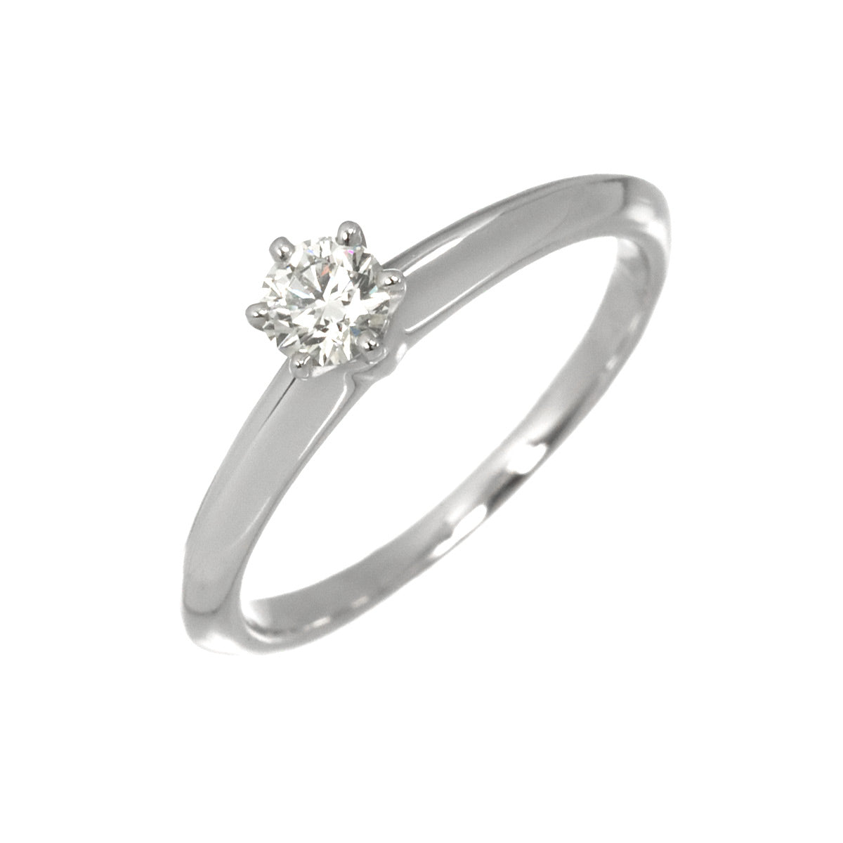 Diamond 0.22ct I/VVS1/3EX Ring Platinum Size5.5-5.75(US)