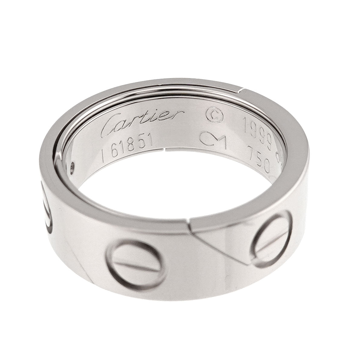 Astro Love Classic Ring 18K White Gold 750 size56 7.25(US)