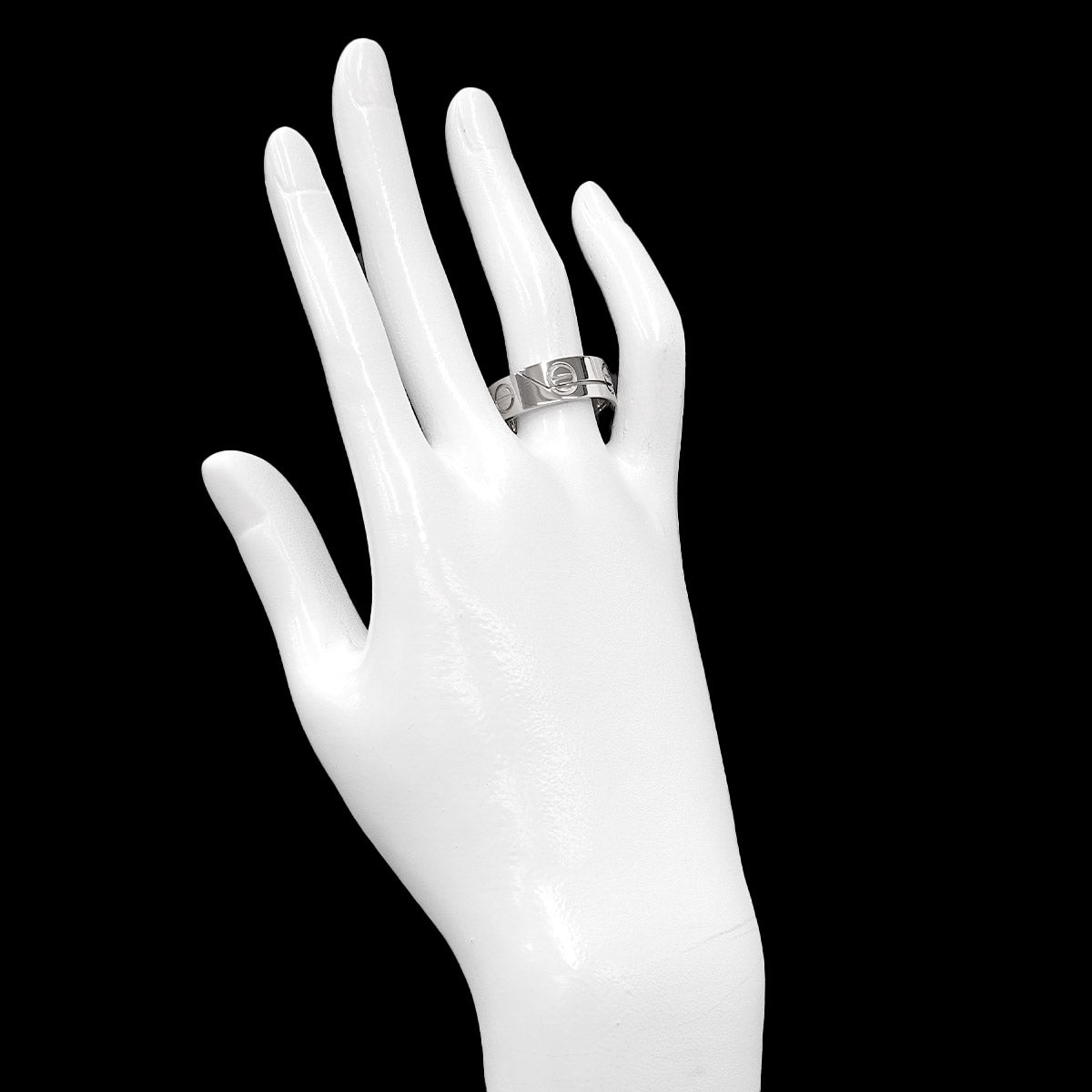 Astro Love Classic Ring 18K White Gold 750 size56 7.25(US)