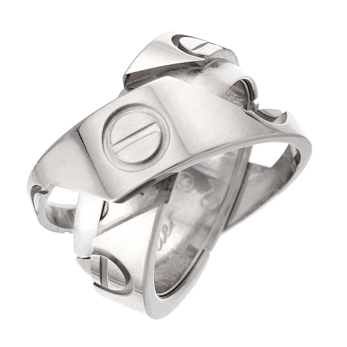 Astro Love Classic Ring 18K White Gold 750 size56 7.25(US)