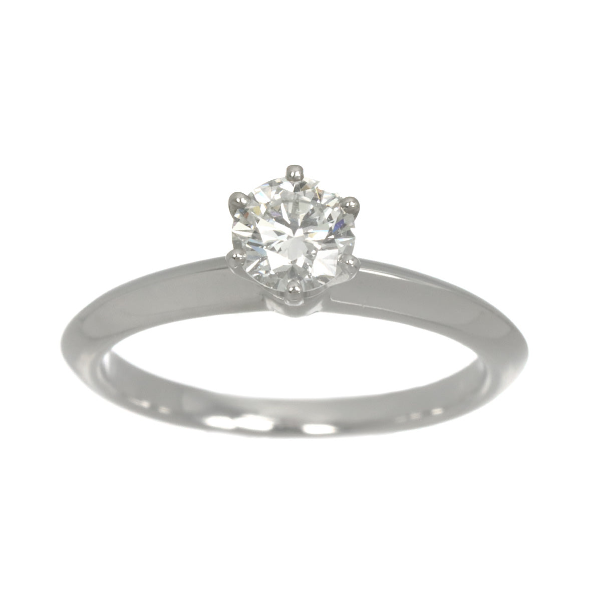 Diamond 0.46ct Ring Pt 4.75-5(US)