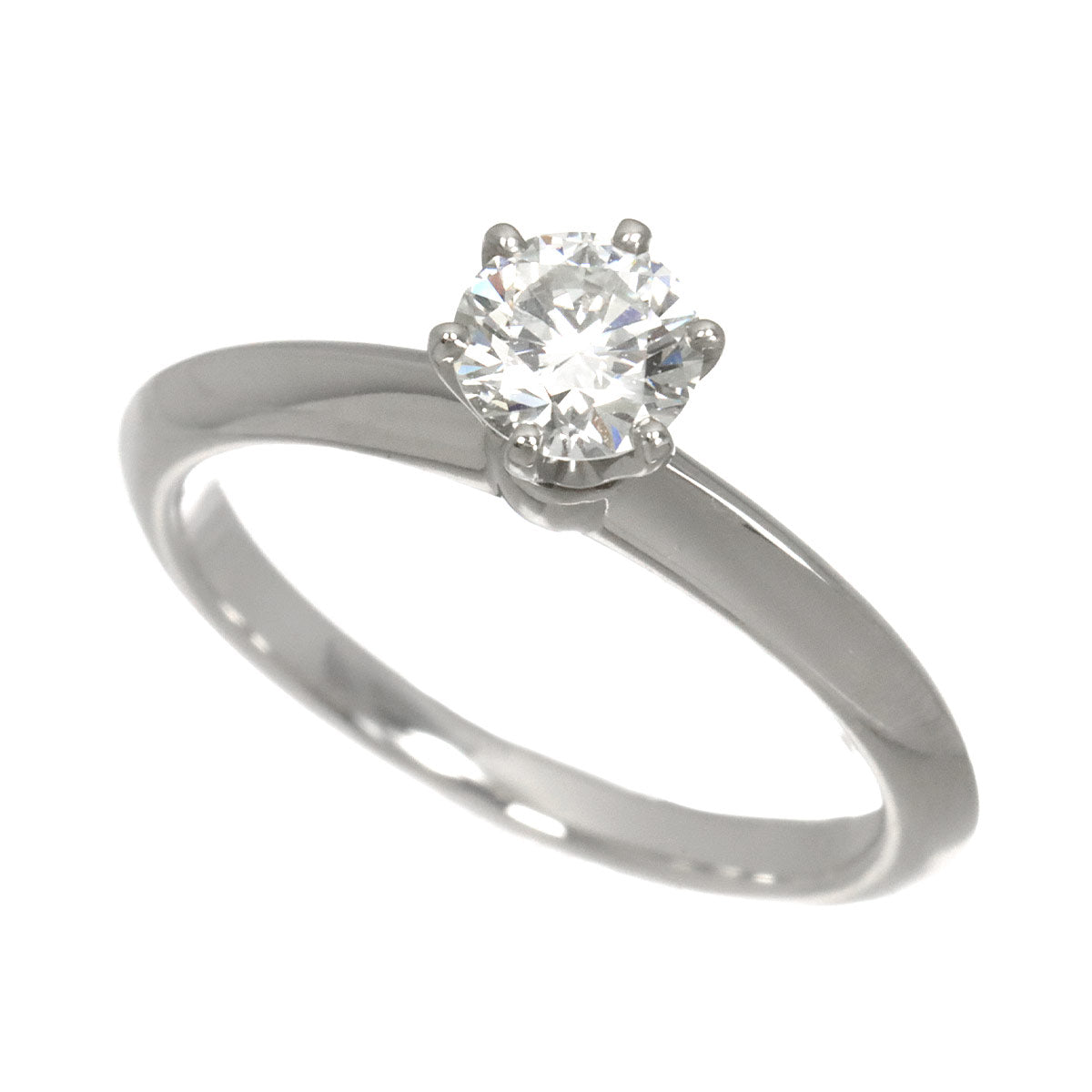 Diamond 0.46ct Ring Pt 4.75-5(US)