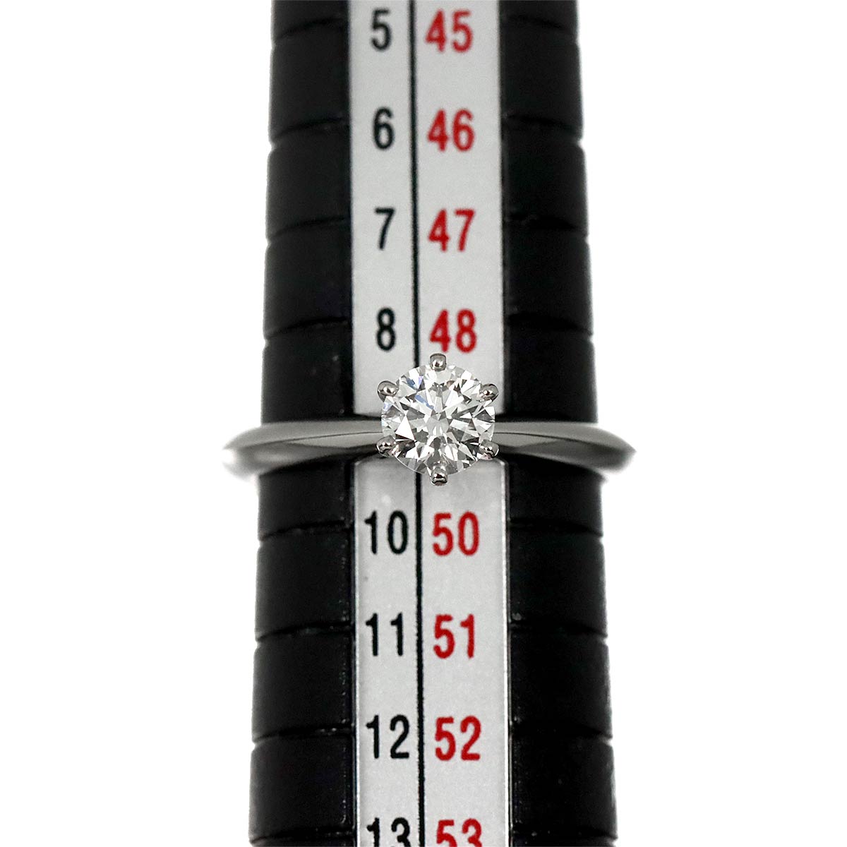 Diamond 0.46ct Ring Pt 4.75-5(US)